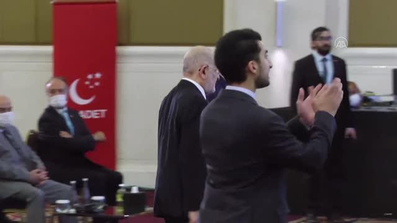 Saadet Partisi Genel Başkanı Karamollaoğlu, D-8'in kuruluş yıl dönümü programında konuştu