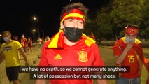 Spain fans frustrated with opening draw