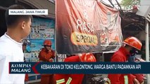 Kebakaran di Toko Kelontong di Kota Malang, Diduga Karena Korsleting Listrik