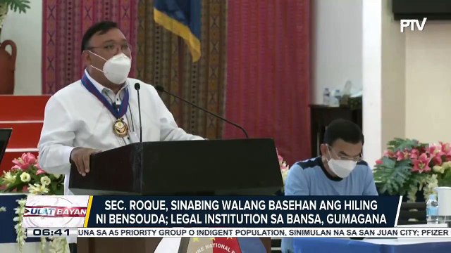 ICC prosecutor Fatou Bensouda, binuweltahan ng palasyo sa ipinatawag na imbestigasyon sa anti-illegal drugs campaign; Sec. Roque, sinabing walang basehan ang hiling ni Bensouda