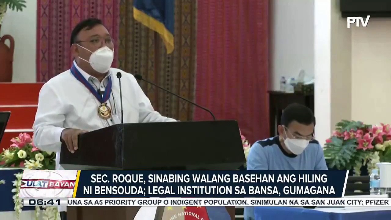 ICC prosecutor Fatou Bensouda, binuweltahan ng palasyo sa ipinatawag na imbestigasyon sa anti-illegal drugs campaign; Sec. Roque, sinabing walang basehan ang hiling ni Bensouda