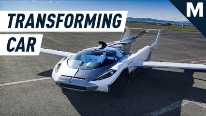 This transforming car goes from road to the skies in minutes