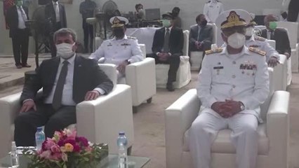 Türkiye'nin Pakistan için ürettiği 4. MİLGEM korvetinin sac kesimi gerçekleştirildi