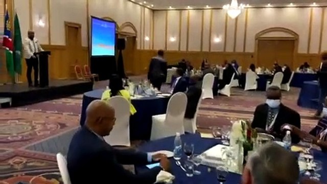 Conférence régionale de l'OMT : le message fort de Laye Junior Junior Condé à Windhoek