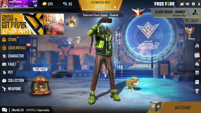 Clash Squad Ranked Game !! Garena Free Fire !!