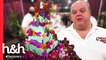 Mauro cautiva a todos con este pastel floral de bodas | Cake Boss | Discovery H&H