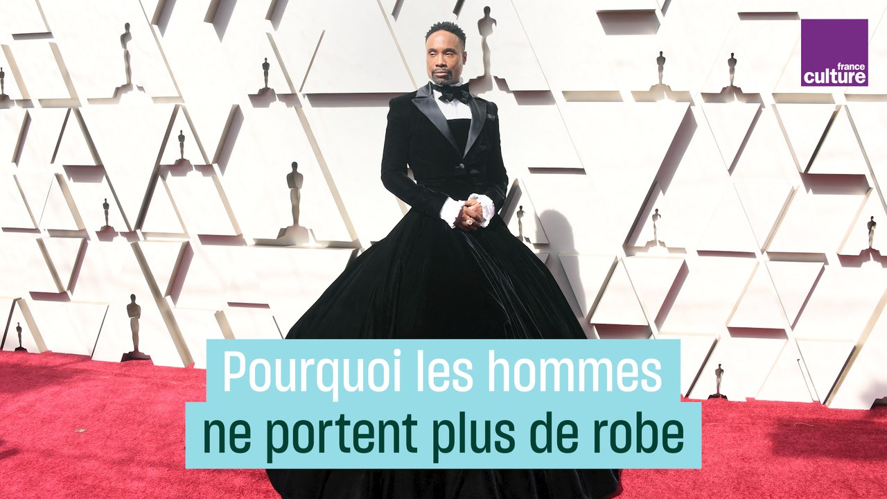 Pourquoi les hommes ne portent plus de robe