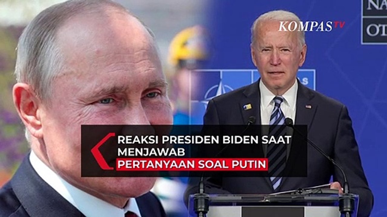 Biden Ragu Menjawab Saat Ditanya: Apakah Putin Seorang Pembunuh?