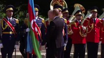 ŞUŞA - Cumhurbaşkanı Erdoğan Şuşa'da - Karşılama töreni - Detaylar