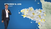 Bulletin météo pour le mercredi 16 juin 2021