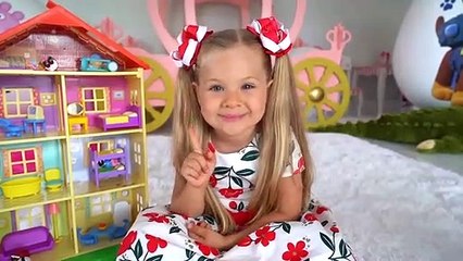 Diana E Roma Brincam Com Ovos Surpresa