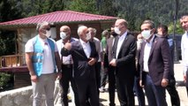 RİZE - AK Parti Genel Başkan Yardımcısı Ömer İleri, Ayder Yaylası'ndaki çalışmaları değerlendirdi