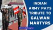 Indian Army's homage to the Galwan martyrs on their first death anniversary | Watch | Oneindia News