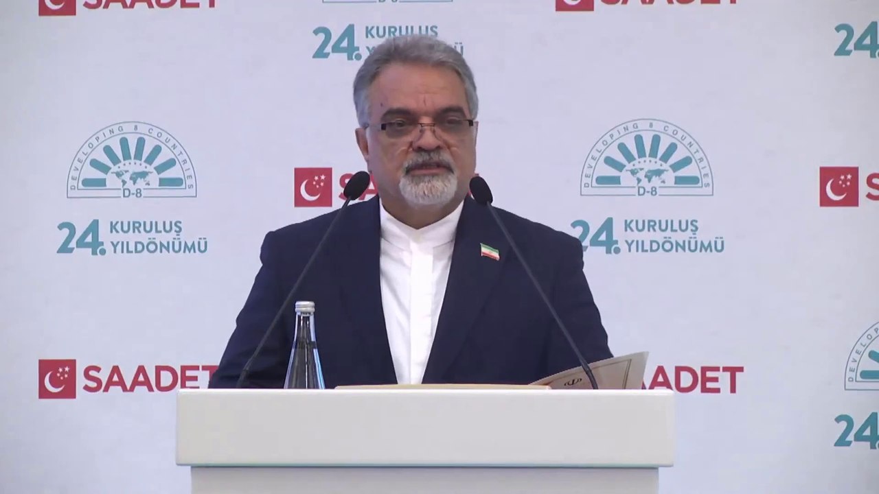 İran Büyükelçisi Mohammad Farazmand, D-8 24. Kuruluş Yıl Dönümü Programında Konuştu - 15.06.2021