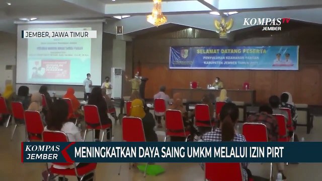 Tingkatkan Daya Saing UMKM, Pemkab Jember Dorong Kepemilikan Izin PIRT