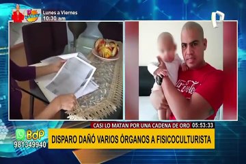 San Borja: disparan a fisicoculturista por robarle una cadena de oro