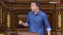 Íñigo Errejón recuerda algunas condenas por la 'ley mordaza'