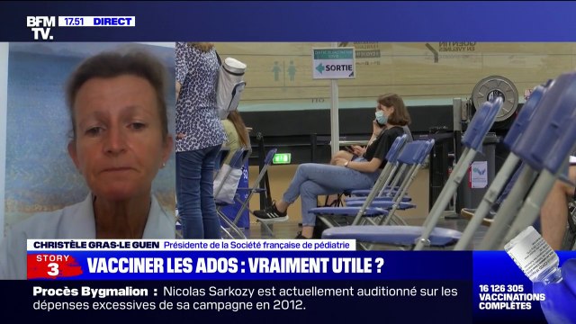 Covid-19: la présidente de la Société française de pédiatrie salue le civisme et la grande maturité des adolescents qui se font vacciner