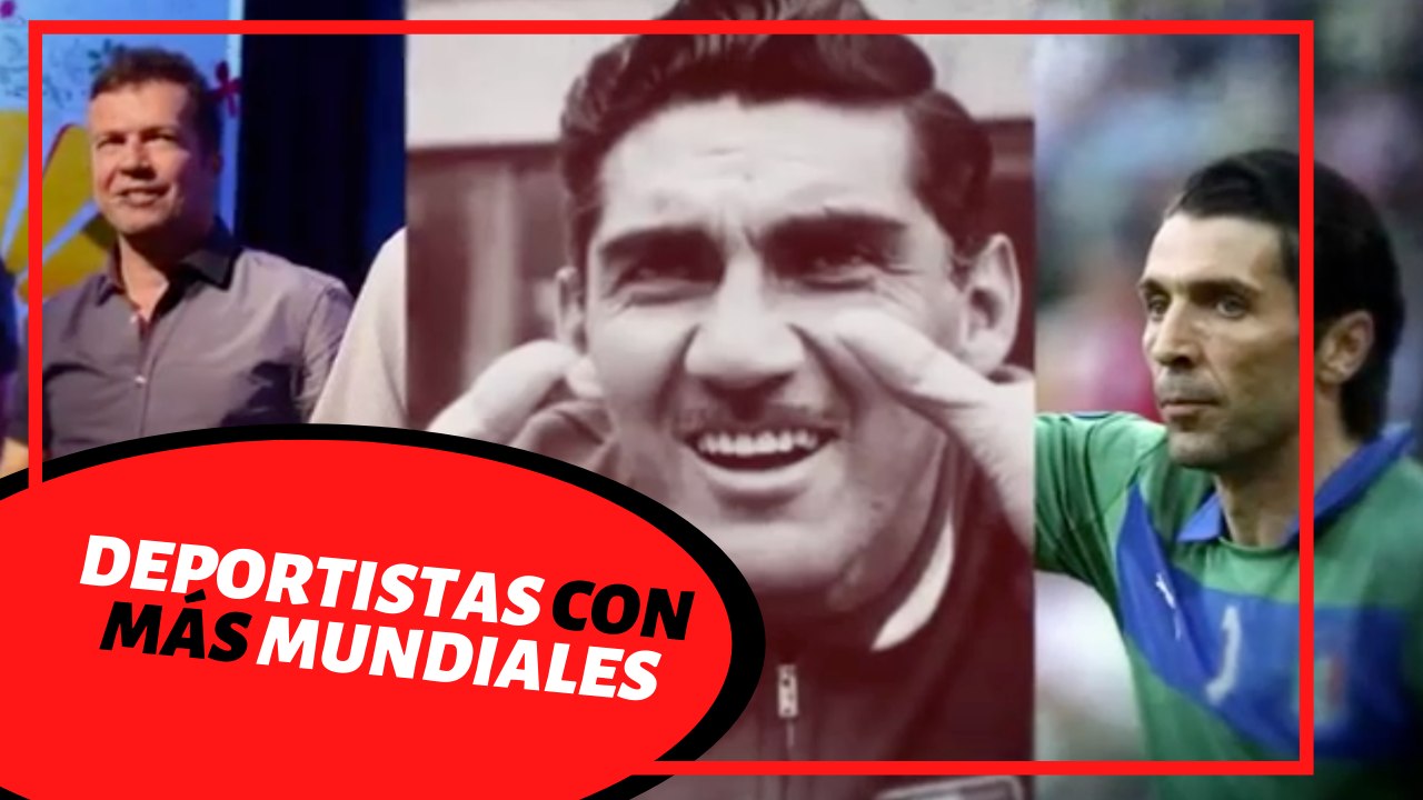 Ranking de los Jugadores con más mundiales en la historia