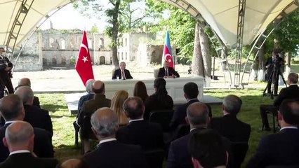 Erdoğan-Aliyev basın toplantısı