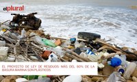 El proyecto de Ley de Residuos: más del 80% de la basura marina son plásticos
