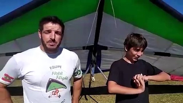 Adolescente de Brusque que tentou criar a própria asa delta tem o sonho de fazer um voo livre realizado