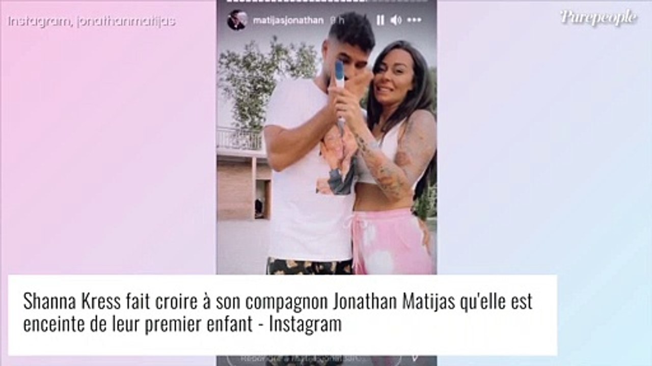Shanna Kress dévoile un test de grossesse positif : son chéri Jonathan Matijas dans tous ses états