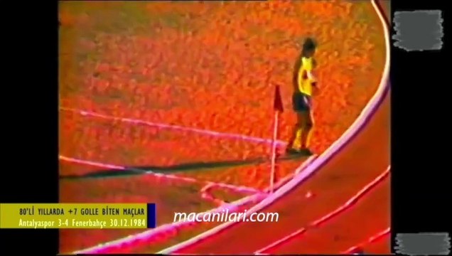 Antalyaspor 3-4 Fenerbahçe [HD] 30.12.1984 - 1984-1985 Turkish 1st League Matchday 17
