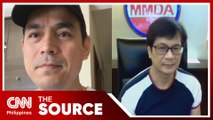 Manila Mayor Isko Moreno and MMDA Chairman Benhur Abalos | The Source