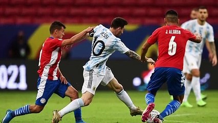 Argentina vence o Paraguai por 1 a 0 e avança na Copa América