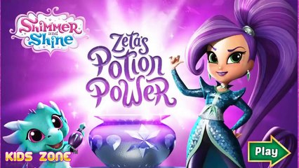 Shimmer & Shine Zeta's Potion Power - Learn Colors Nick Jr App For Kids