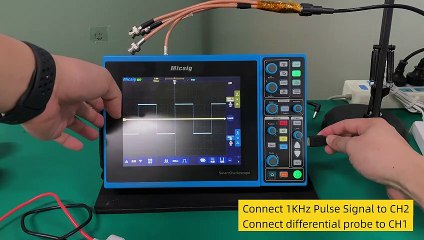 Delay Time Measurement for Differential Probe