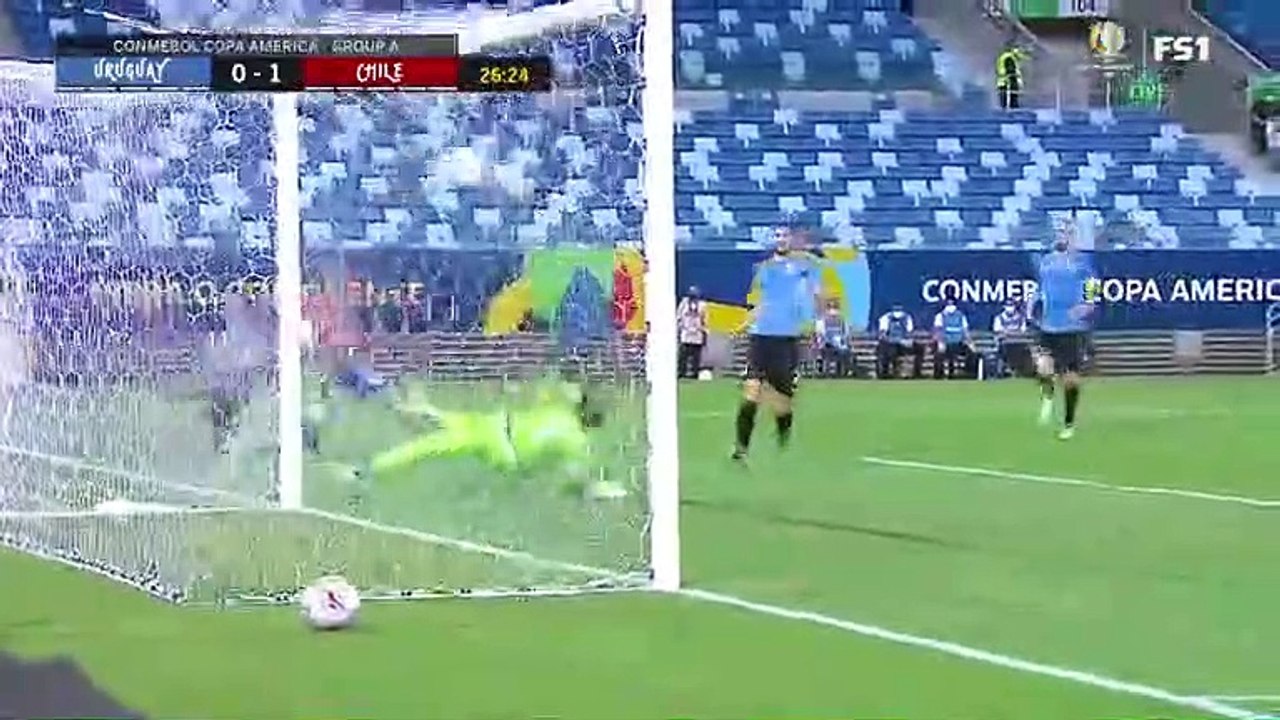 Copa America Uruguay vs Chile All Goals and Highlights