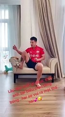 Hùng Dũng đã có thể tâng bóng trở lại hậu chấn thương