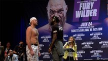 Fury VS Wilder III LA Press Conference Face-Off