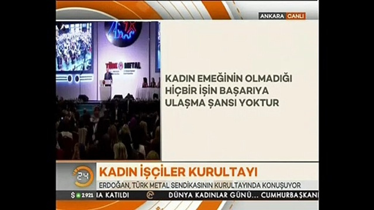 Kadınlar Erdoğan'ın o sözlerini ayakta alkışladı