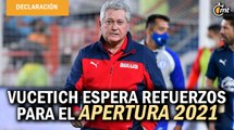 Vucetich espera refuerzos para  el Apertura 2021