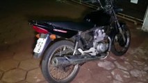 Motocicleta com registro de furto é localizada pela PM no Bairro Santa Felicidade