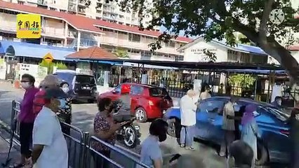 ◤北马疫急◢打枪埔G座组屋筛检 约70居民到场