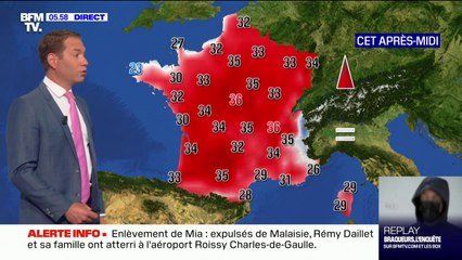 Jusqu'à 36°C... Ce mercredi sera la journée la plus chaude de la semaine
