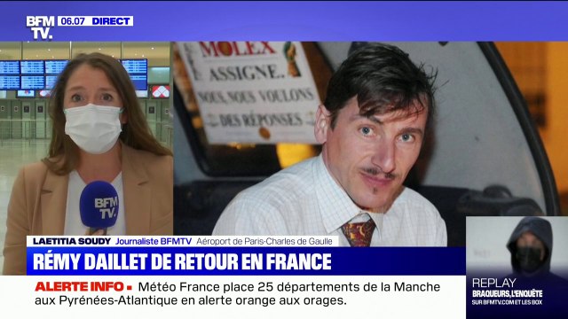 Enlèvement de Mia: Rémy Daillet et sa famille sont arrivés en France