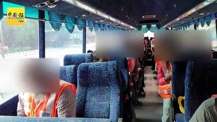 ◤全国大封锁◢ 巴士违SOP超载 司机 34外劳 遭扣查