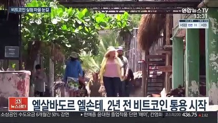 엘살바도르의 미래?…바닷가 작은 마을서 비트코인 실험