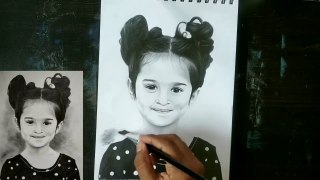 How to draw cute girl __ cute girl drawing sketch __ easy way for beginners __ cute girl drawing