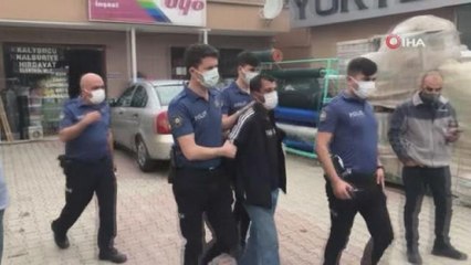 Aranan şahıs kıskıvrak yakalandı