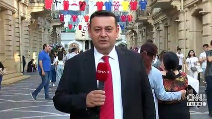 Milli Takım'a Bakü'den destek büyük