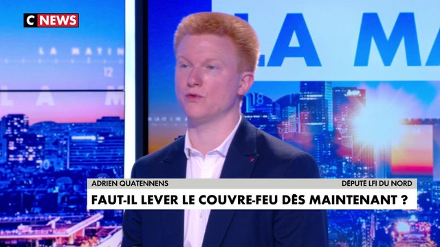 Adrien Quatennes sur les mesures sanitaires : «Je suis en alerte sur le fait que les mesures liberticides ne durent pas»
