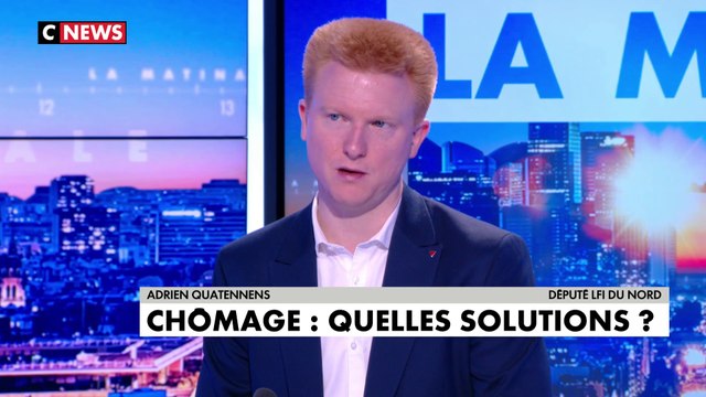 Adrien Quatennens sur la proposition de garantie d’emploi proposé par la France Insoumise: « Il s’agit de proposer des emplois qui ne sont pas pourvus par le marché aux chômeurs volontaires»