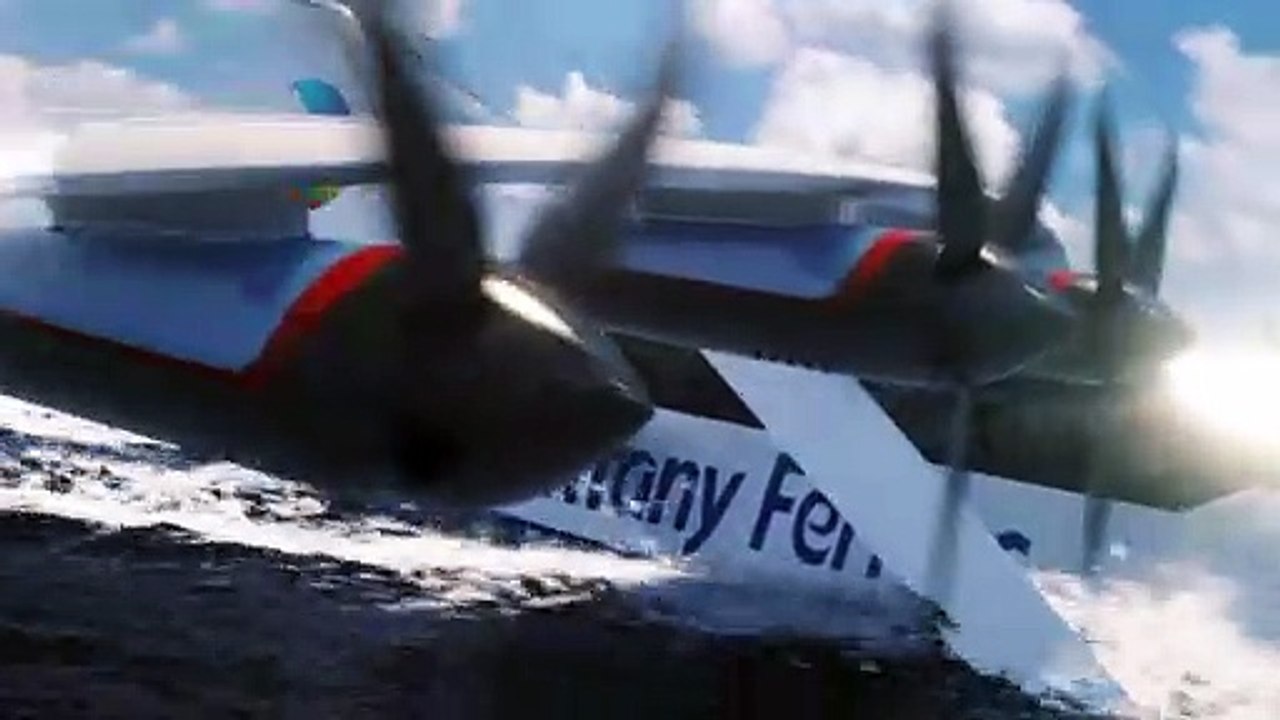 Le Seaglider, nouveau mode de transport maritime rapide, durable et performant