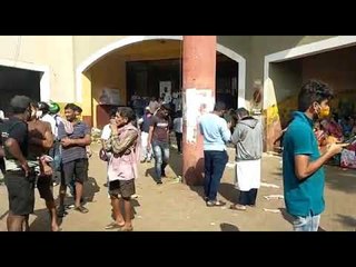 पणजी मार्केट संघटनेचे अध्यक्ष राजेंद्र धामस्कर मार्केट बंद सदर्भात माहिती देताना.